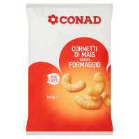 Cornetti di Mais Gusto Formaggio 100 g Conad
