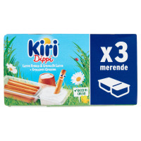 Kiri Dippi Latte Fresco & Crema di Latte   Croccanti Grissini 3 x 35 g