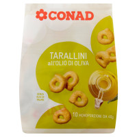 Tarallini all'Olio di Oliva 10 x 40 g Conad