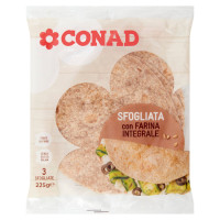 Sfogliata con Farina Integrale 225g Conad