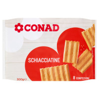 Schiacciatine 8 x 37,5 g Conad