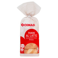 Panini al Latte 8 Panini 400 g Conad