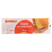 Panini per Hamburger 6 x 50 g Conad