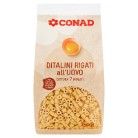 Ditalini Rigati all'Uovo 250 g Conad