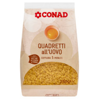 Quadretti all'Uovo 250 g Conad