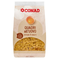 Quadri all'Uovo 250 g Conad