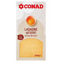 Lasagne all'Uovo 500 g Conad