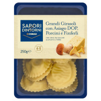 Grandi Girasoli con Asiago DOP, Porcini e Finferli 250 g Sapori & Dintorni Conad
