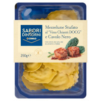 SAPORI & DINTORNI CONAD Mezzelune Stufato al "Vino Chianti DOCG" e Cavolo Nero 250 g