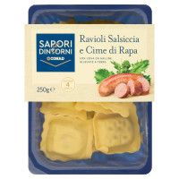 SAPORI & DINTORNI CONAD Ravioli Salsiccia e Cime di Rapa 250 g