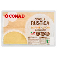 Sfoglia Rustica Lasagne all'uovo 250 g Conad