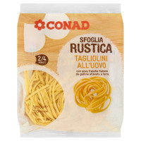 Tagliolini freschi all'uovo sfoglia rustica g.  250 Conad
