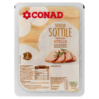 CONAD Sfoglia Sottile Raviolini Vitello 250 g