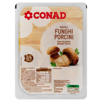 Ravioli con Funghi Porcini 250 g Conad
