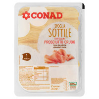 Tortellini con Prosciutto Crudo Sfoglia Sottile 250 g Conad