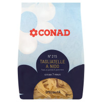 Pasta di Semola di Grano Duro Specialità N°215 Tagliatelle a Nido 500 g Conad