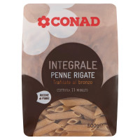 Integrale Penne Rigate 500 g Conad