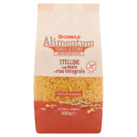 Stelline con mais e riso integrale 500 g Alimentum Senza Glutine Conad
