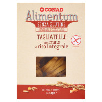 Tagliatelle Senza Glutine con mais e riso integrale 300 g Alimentum Conad
