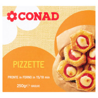 Pizzette Surgelate 250 g Conad