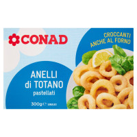 CONAD Anelli di Totano pastellati Surgelati 300 g