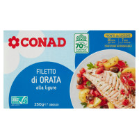 Filetto di Orata alla ligure surgelato 250 g Conad