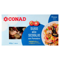 Sugo allo Scoglio con Pomodoro Surgelato 450 g Conad