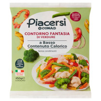 Contorno Fantasia di Verdure Surgelato 450 g Piacersi Conad