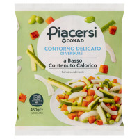 PIACERSI CONAD Contorno Delicato di Verdure Surgelato 450 g