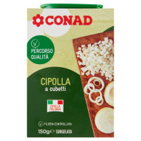 CONAD Percorso Qualità Cipolla a cubetti Surgelata 150 g