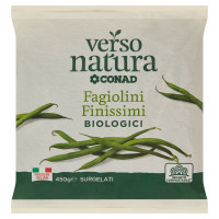Fagiolini Finissimi Biologici Surgelati 450 g Verso Natura Bio Conad
