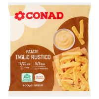 Patate taglio rustico da Forno Surgelate 600 g Conad