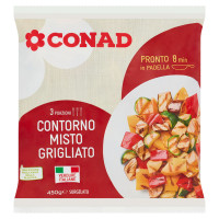 Contorno Misto Grigliato Surgelato 450 g Conad