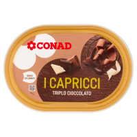 I Capricci Triplo Cioccolato 200 g Conad