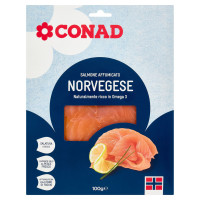 Salmone Affumicato Norvegese 100 g Conad