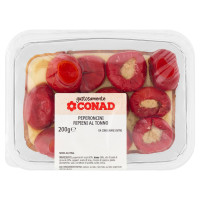 Peperoncini Ripieni al Tonno 200 g Gustosamente Conad