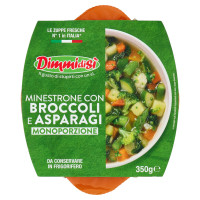 DimmidiSì Minestrone con Broccoli e Asparagi Monoporzione 350 g