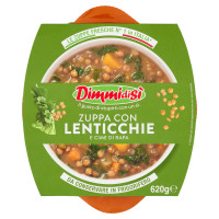 DimmidiSì Zuppa con Lenticchie e Cime di Rapa 620 g