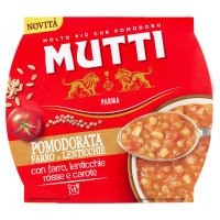 Mutti Pomodorata Farro e Lenticchie con farro, lenticchie rosse e carote 310 g