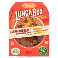 Zerbinati Lunch Box Farro Integrale con Pomodori Secchi e Olive 200 g