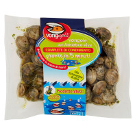 Vongoplà vongole dell'Adriatico vive Gusto Marinara 500 g