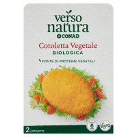 CONAD VERSO NATURA Cotoletta Vegetale Biologica 2 Cotolette 160 g