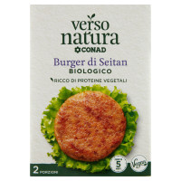 Burger di Seitan Biologico 2 x 90 g Verso Natura Conad