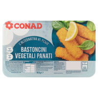 CONAD Bastoncini Vegetali Panati 160 g