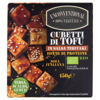 Unconventional Cubetti di Tofu in Salsa Teriyaki Bio 150 g