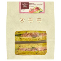 SAPORI & IDEE CONAD Sandwich Salmone e Avocado 2 Pezzi 160 g