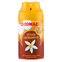 CONAD Vetiver e Bergamotto Spray per Ambienti e Tessuti di Arredo 250 ml