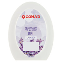 Deodorante per Ambienti Gel Lavanda 150 g Conad