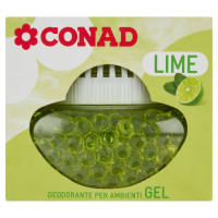 Deodorante per Ambienti Gel Microgranuli Lime 110 g Conad