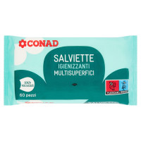 Salviette Igienizzanti Multisuperfici 60 pz Conad